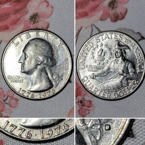 1776-1976 Bicentennial Quarter, mint D